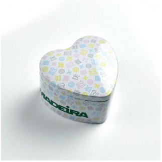 Coffret coeur fils à coudre Madeira Aerofil 120 | 3 x 100m