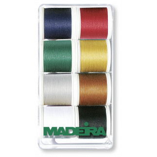 Assortiment fil à coudre Madeira Aerofil 120 | 8 x 400m