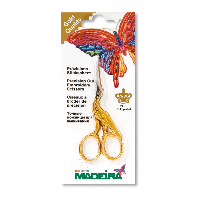 Ciseaux broderie cigogne | Madeira 9479