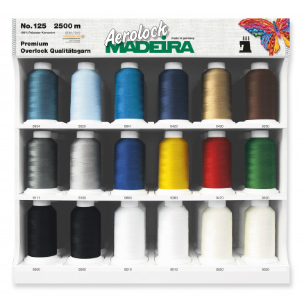 Présentoir Aerolock 2500M DX1 - 15 couleurs - 72 cônes